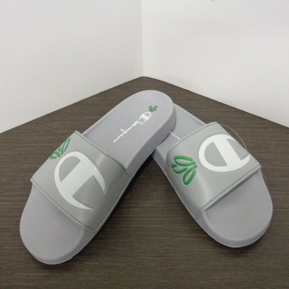 Brand New Mens Champion IPO Carrots Grey Slide Sandals. New w/o box, Size 8. F53 main image 5
